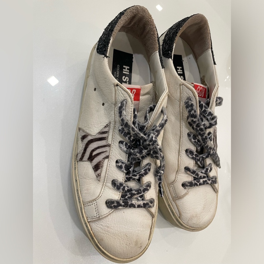 Golden goose woman sneaker size 40 good condition